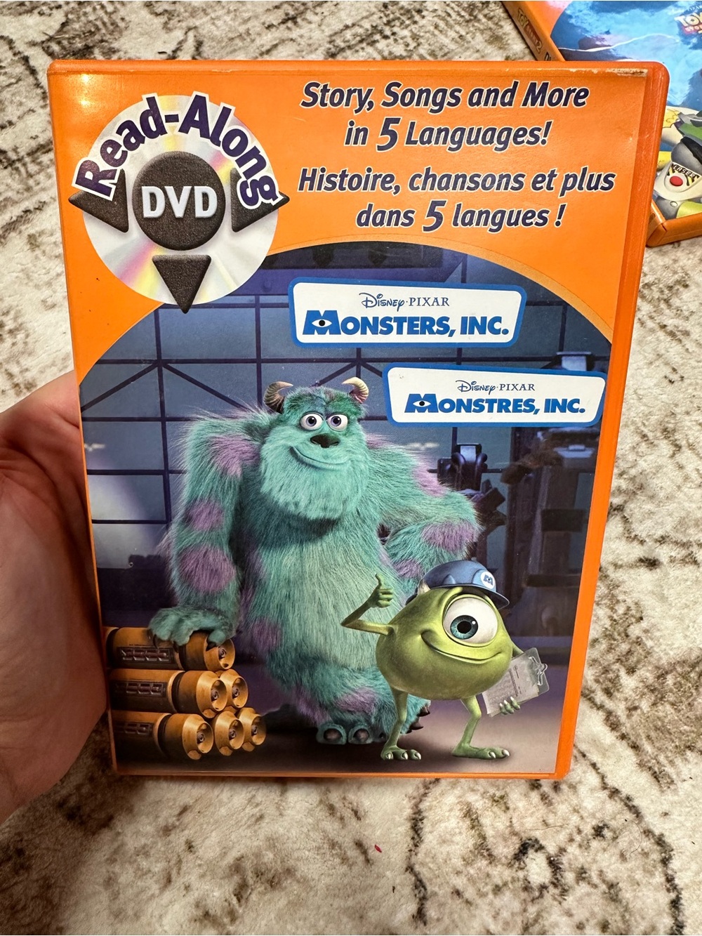 Monsters, Inc. Read-Along DVD